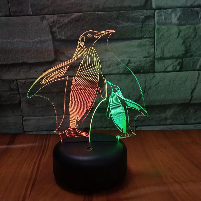 penguin table lamp
