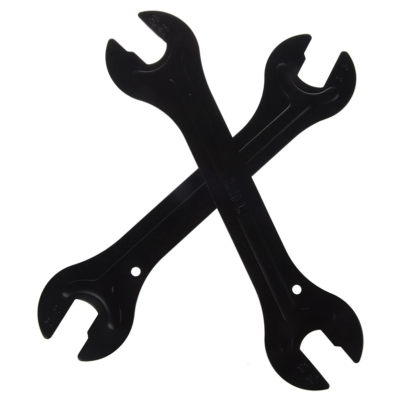 

2pcs Cycle Pro Bike Bicycle Cone Spanner Set Steel Spanners 13, 14, 15 & 16m