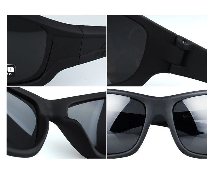 Поляризованные солнцезащитные очки мужские и женские общие UV400 Улучшенная поляризующая пленка двухслойная защитная пленка