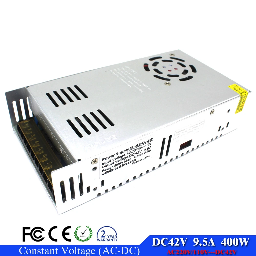 400W Trafo Netzteil Treiber Driver Adapter AC 110V-220V auf DC 36V 11A LED Strip