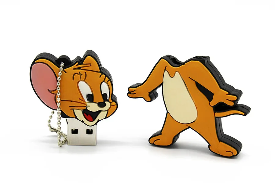 Usb флеш-накопитель KING SARAS с мультяшным котом и мышью om Jerry style usb 2,0 4 ГБ 8 ГБ 16 ГБ 32 ГБ 64 ГБ флешка, подарок U диск