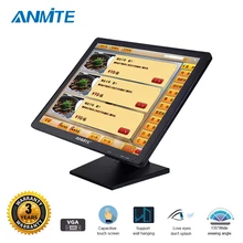 Anmite 1" ЖК-дисплей для рабочего стола сенсорный экран Сопротивление сенсорный экран СВЕТОДИОДНЫЙ монитор резистивный сенсорный экран 1280X1024