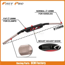 Мотоцикл мотокросса 28,6 мм двухэтажные Рули Ручки трубы толстый руль для KTM, Yamaha KAWASAKI SUZUKI HONDA SX EXC YZ YZF WR