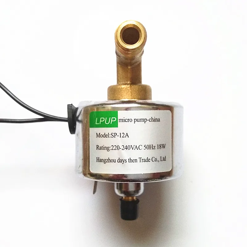 

SP-12Asmoke machine oil pump Voltage 220-240VAC-50Hz Power 18W