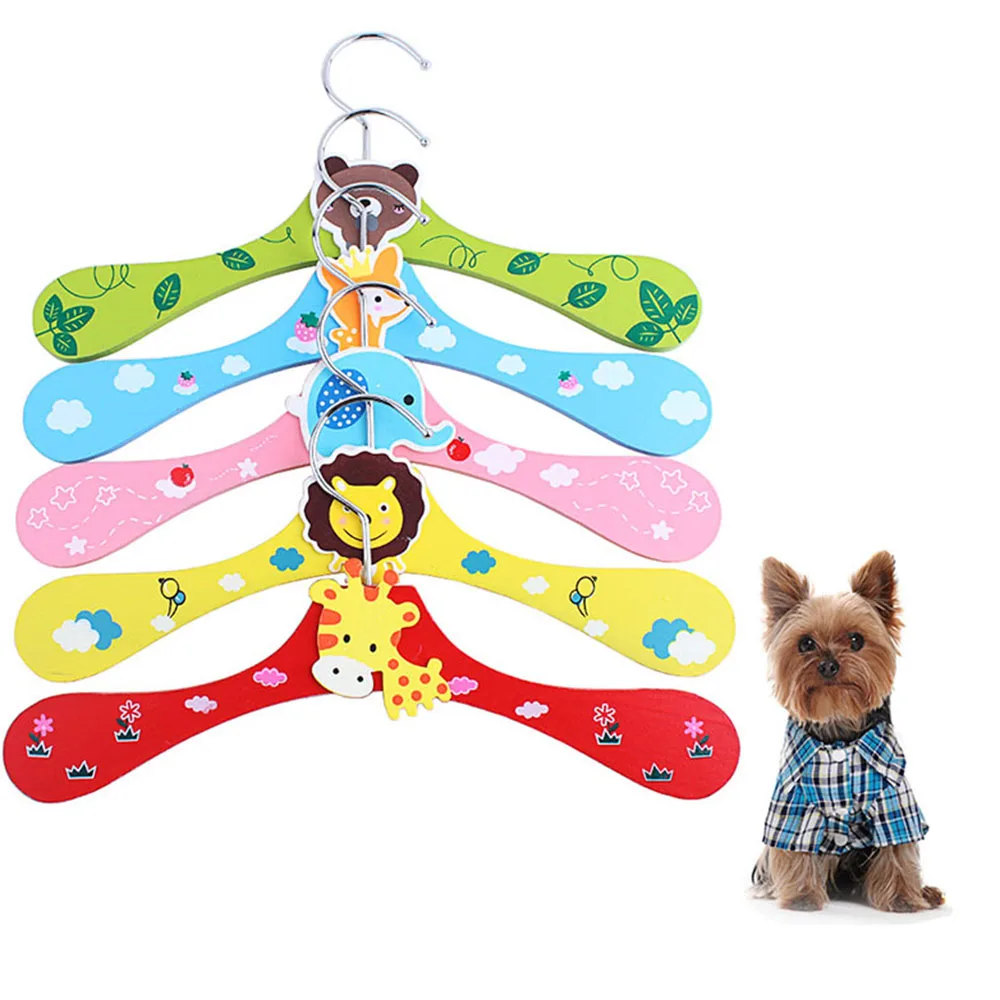 US $0 39 OFF Terbaru 1 PC Anjing Peliharaan Anak Gantungan Pakaian Desain Kartun Hewan Lucu Gantungan Kayu Hanger Shop Hanger Mold Hanger