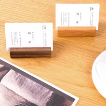 Бизнес подставка для фотографий ремесло стол органайзер деревянный ужин вечерние цифры памятки зажимы дисплей держатель карты офисное имя украшения