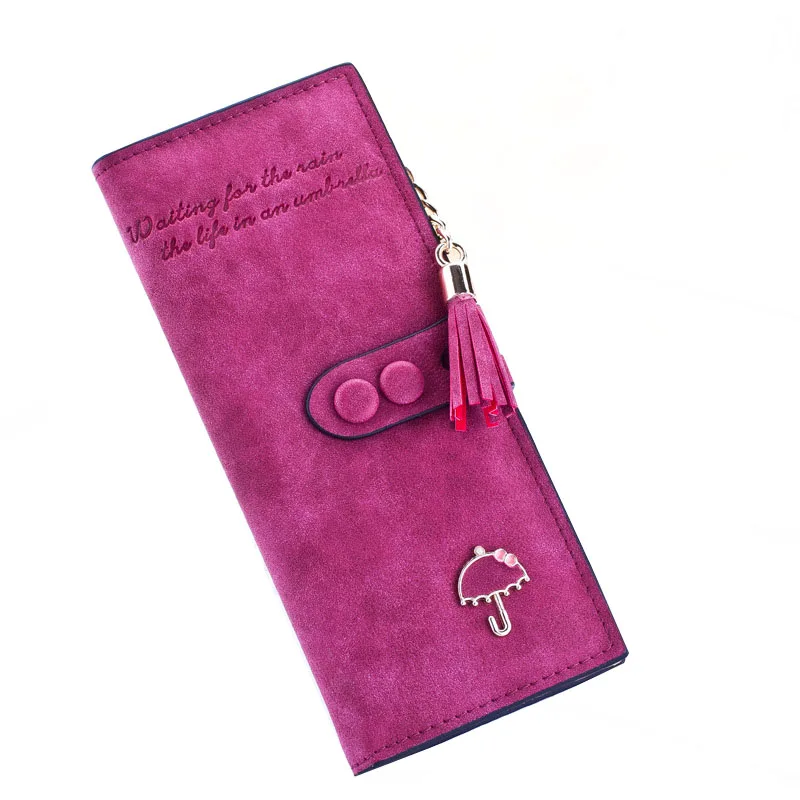 

Women Wallet Long Scrub Bag Umbrella Female PU Leather Money Bag Women Multiple Screens Wallet Female Phone Purse Card Holder