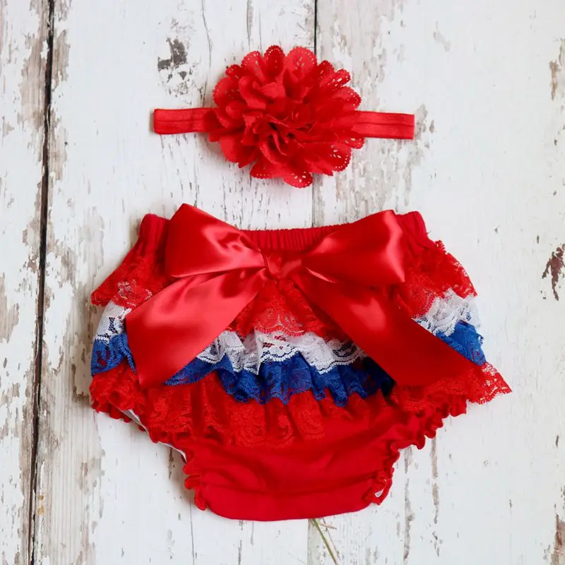 

Princess Lace Baby Girls Shorts Summer Spring Children Headband Diaper Pant kids Bloomer For Girls Clothes Toddler Girl Clothing