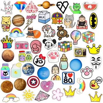 

1PCS cartoon brooch Cosmic planet Icons On backpack Acrylic Badges Cartoon Pin Badges For Women Clothes Decoration Badge