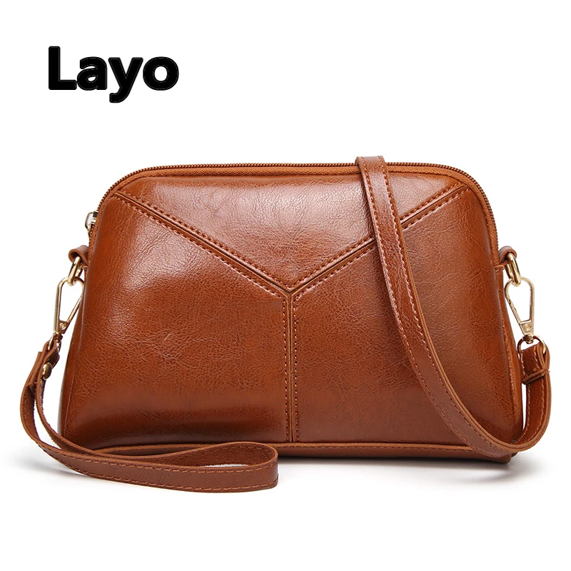 Layo PU Leather Shell Bags Female Small Women Handbags For Messenger Crossbody Bag female Fashion Shoulder | Багаж и сумки