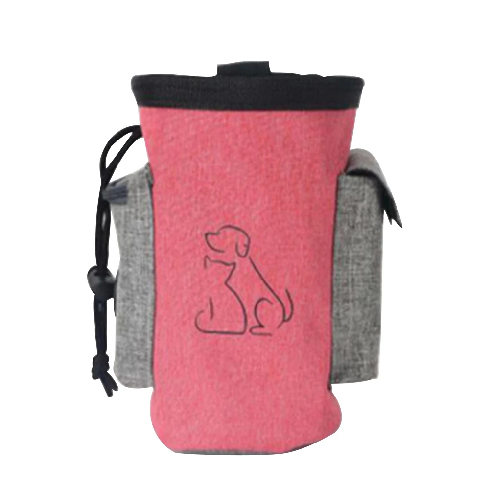 

Outdoor Pouch Puppy Waterproof Pet Feed Walking Pocket Waist Pack Dog Treat Bag Training Detachable Portable Snack Reward