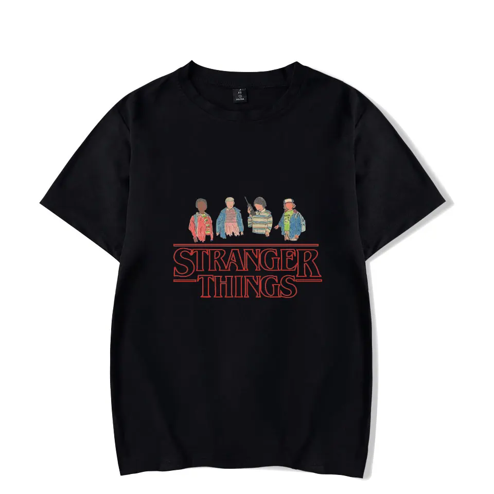 

New Stranger Things T-shirt Men Women Cotton Funny Stranger Things 2 kid t shirt Short Sleeve Top Tees