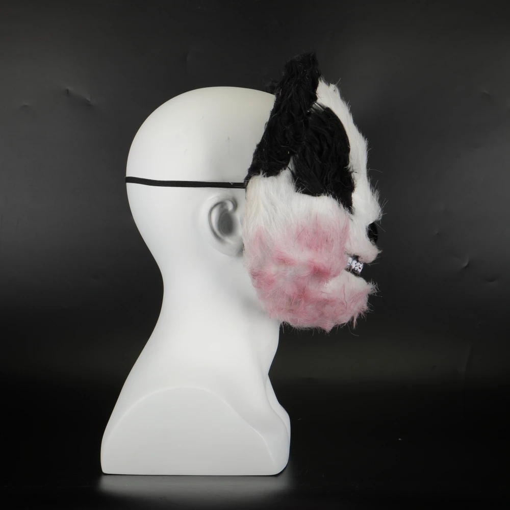 Animal Masks Animal Themed Costumes Horrible Rabbit Mask Felt Plastic Cosplay Prop Halloween Accessories Men Women Face Mask     (25)