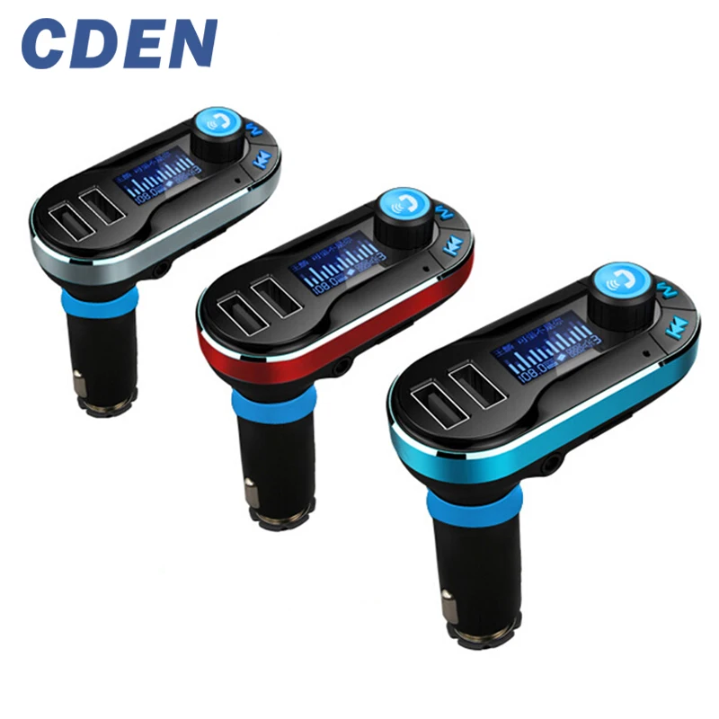 Car MP3 Player Wireless Bluetooth Handsfree Dual USB Car Charger TF Card Solt FM Transmitter Remote Control Auto Audio Player audio-player : image Car MP3 Player Wireless Bluetooth Handsfree Dual USB Car Charger TF Card Solt FM Transmitter Remote Control Auto Audio Player audio-player