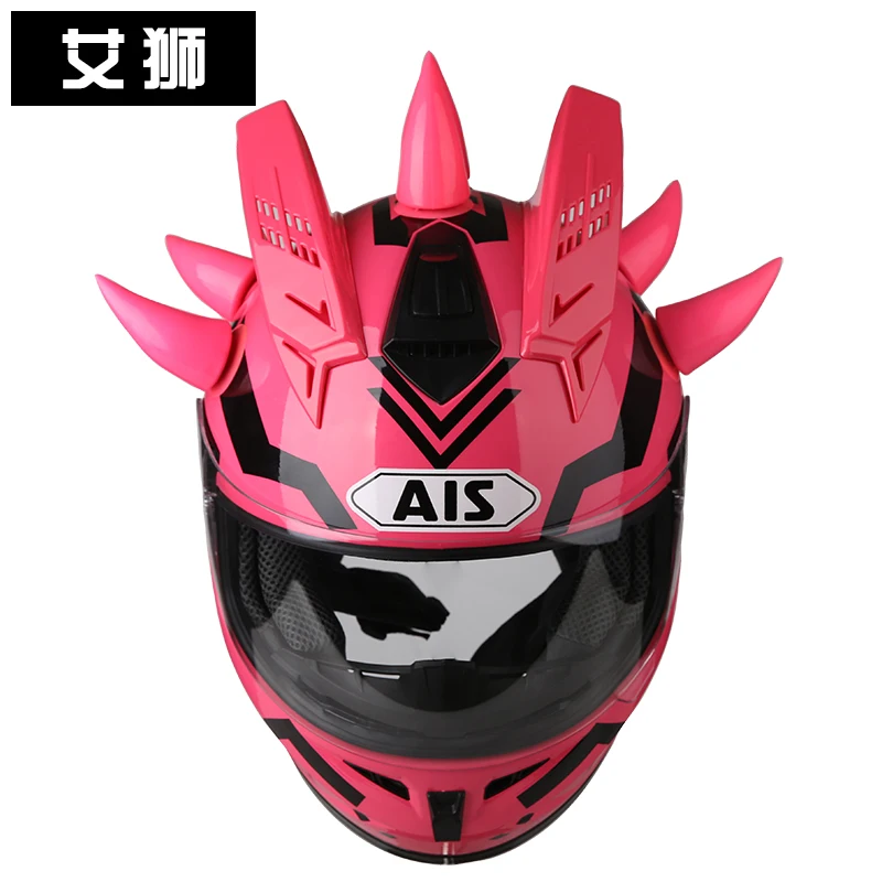 Мотоциклетный шлем с откидной крышкой, полный шлем, мотоциклетный шлем ATV, шлем безопасности в горошек, утвержденный - Color: c3