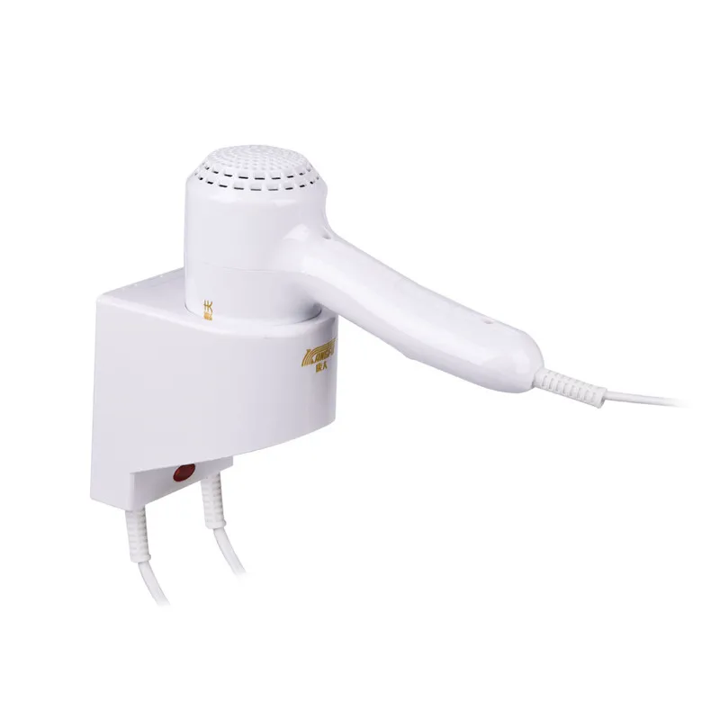 

Professional 1200W Lager Power Wall Mount Hair Blower Dryer with 2 Speed and 2 heat setting Styling Tool Hot&Cold Wind Household