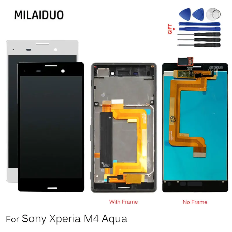 ЖК-дисплей для Sony Xperia M4 E2303 E2306 E2353 E2312 E2333 E2363 сенсорный экран дигитайзер стекло в