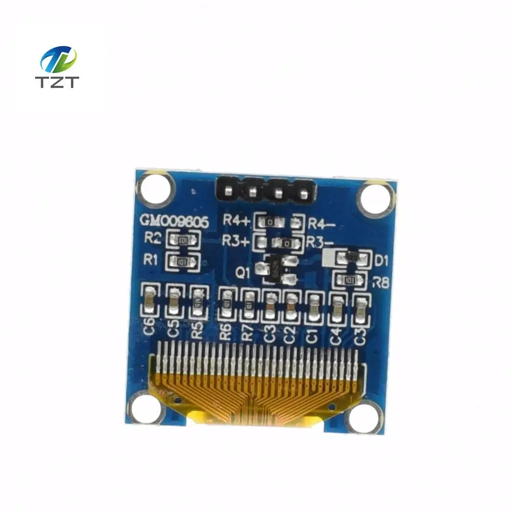 Модуль органического светодиода 0 96x0 96 белый и синий цвета 1 шт.|oled display module|display
