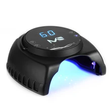 2017 MelodySusie 60W LED UV Light Lamp Gel Nail Dryer for Curing LED Gel &UV Nail Polish Black Salon quality