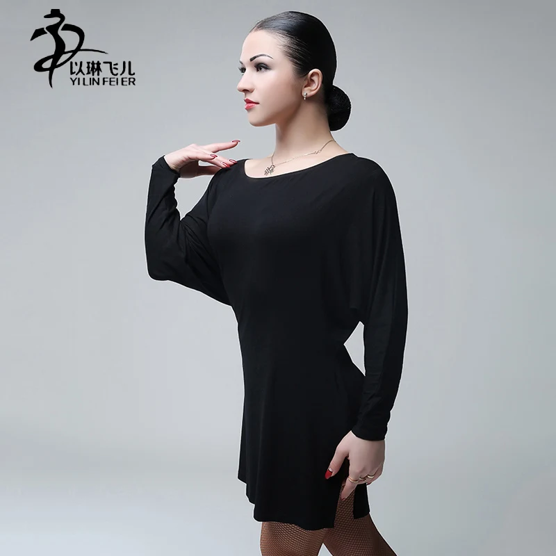 High quality smooth silk fabric Latin font b Skirt b font comfortable and breathable Polyester One