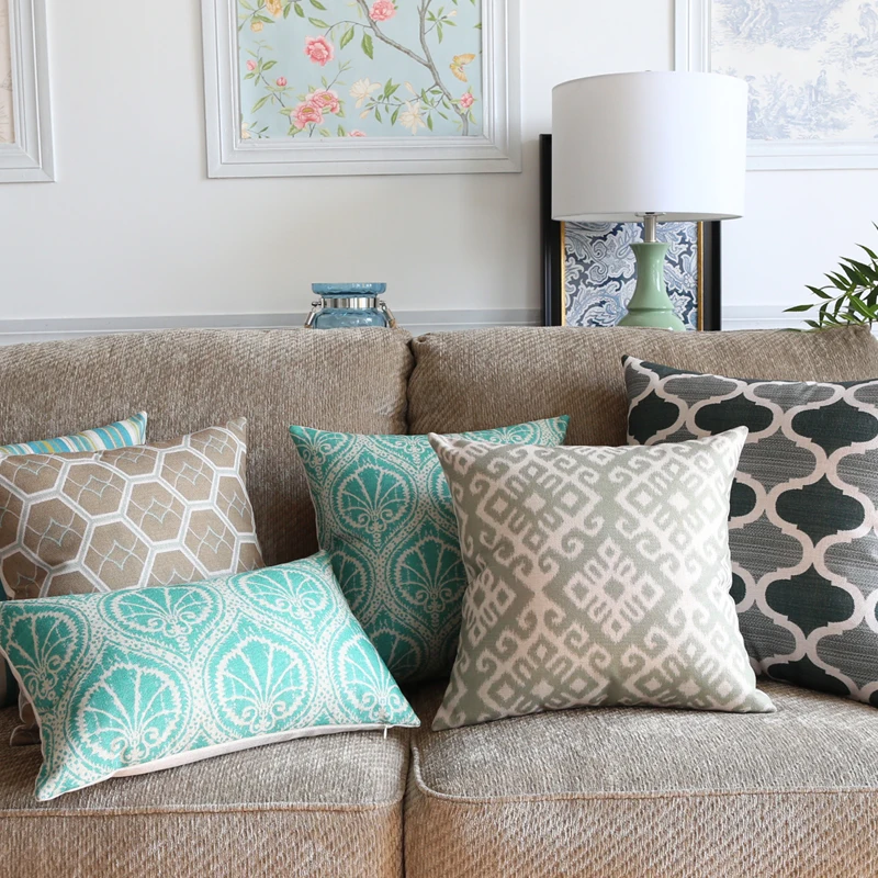 american style elegant cushion cover abstract geometry car throw pillow case cushion cover sofa home decor - Home Decor Cushions american style elegant cushion cover abstract geometry car throw pillow case cushion cover sofa home decor - Home Decor Cushions