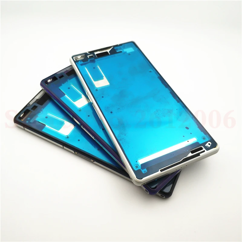 

Bezel Replacement Front Middle Frame For Sony Xperia Z2 L50w D6503 D6502 Front housing Middle LCD Frame Plate Chassis