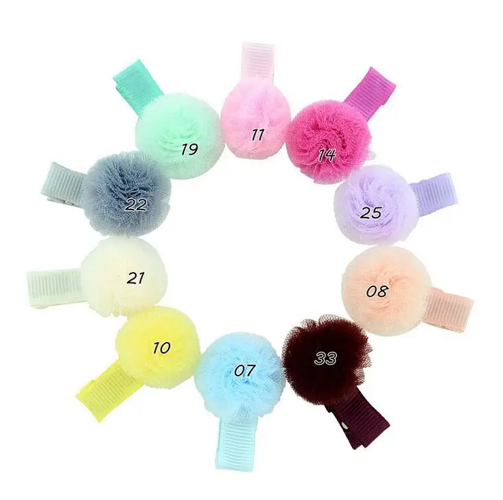 gauze ball hairclip1