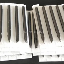 100 шт 5FT, 7FT, 9FT, 11FT, 13FT смешанный размер одноразовые татуировки черные длинные наконечники задний стержень стерилизованные наконечники для татуировки насадки