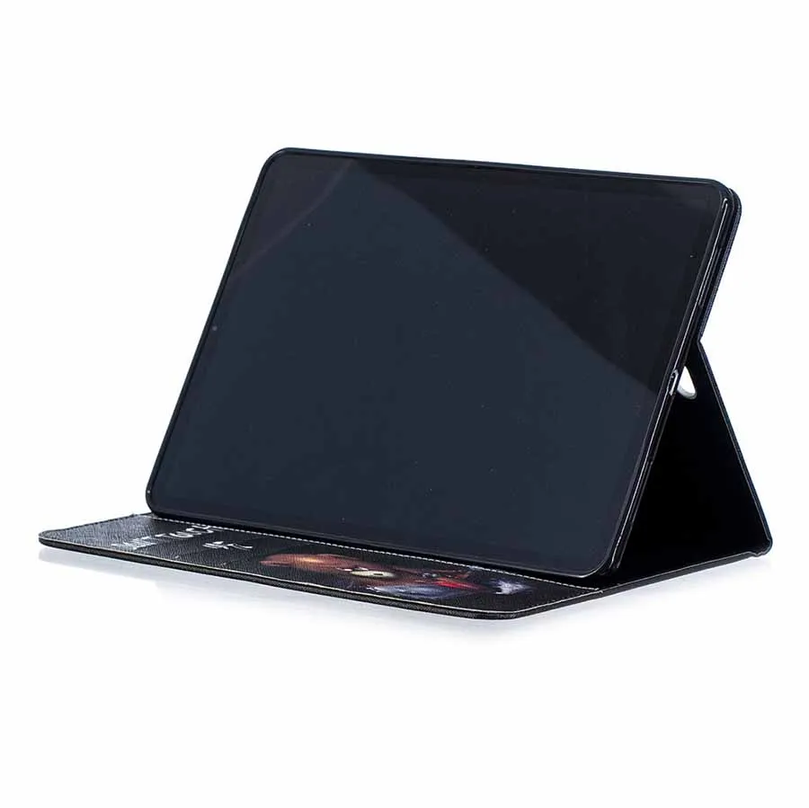 Case For iPad Pro 11 2018 Printed PU Leather Smart Cover Auto Sleep Wake Wallet Card Slot Flip Stand Case for iPad Pro 11 inch (33)