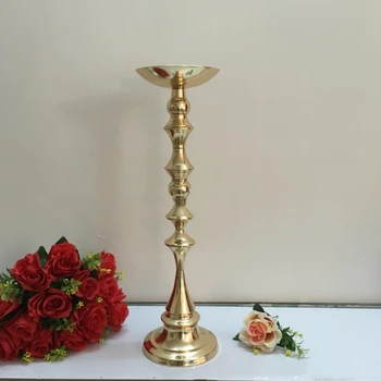 

Stem iron Wed Stand Gold Candlestick for wedding stage
