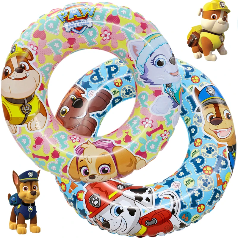 

Paw Patrol Swimming Ring Lifebuoy Float Water toys Game Summer Must Rescue Safety Everest water surface Action Figure Model Gift
