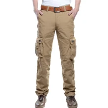AmberHeard Мода г. для мужчин Тактический Брюки карго высокое качество боевая группа захвата Мужской Военная Униформа хлопок много карманов м
