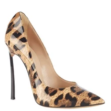Designer Leopard Shoes Woman High Heels Sexy Women Pumps 12CM Heels Ladies Wedding Shoes High Heels Women Shoes Heels FS-0046