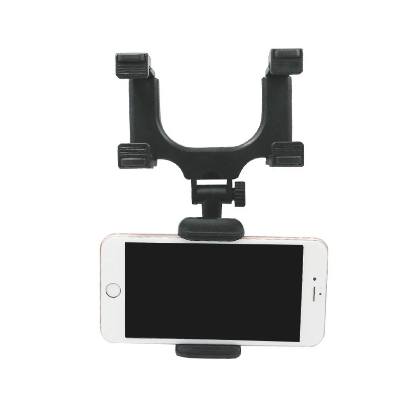 Goede Voor iPhone X 6 7 8 Universele Auto Achteruitkijkspiegel Mount Telefoon Houder voor Samsung Mobiele Telefoon Houder Voor Xiaomi GPS Smartphone