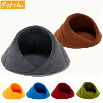 

Petshy Pet Cat Cave House Dog Bed Soft Padded Animal Puppy Sleeping Mat Pad Indoor Warm Comfortable Small Medium Cats Dogs Home