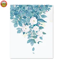 Картина по номерам художественная краска по номеру Rosa x alba Linn светлый цветочный аромат листья белая роза живопись по номерам