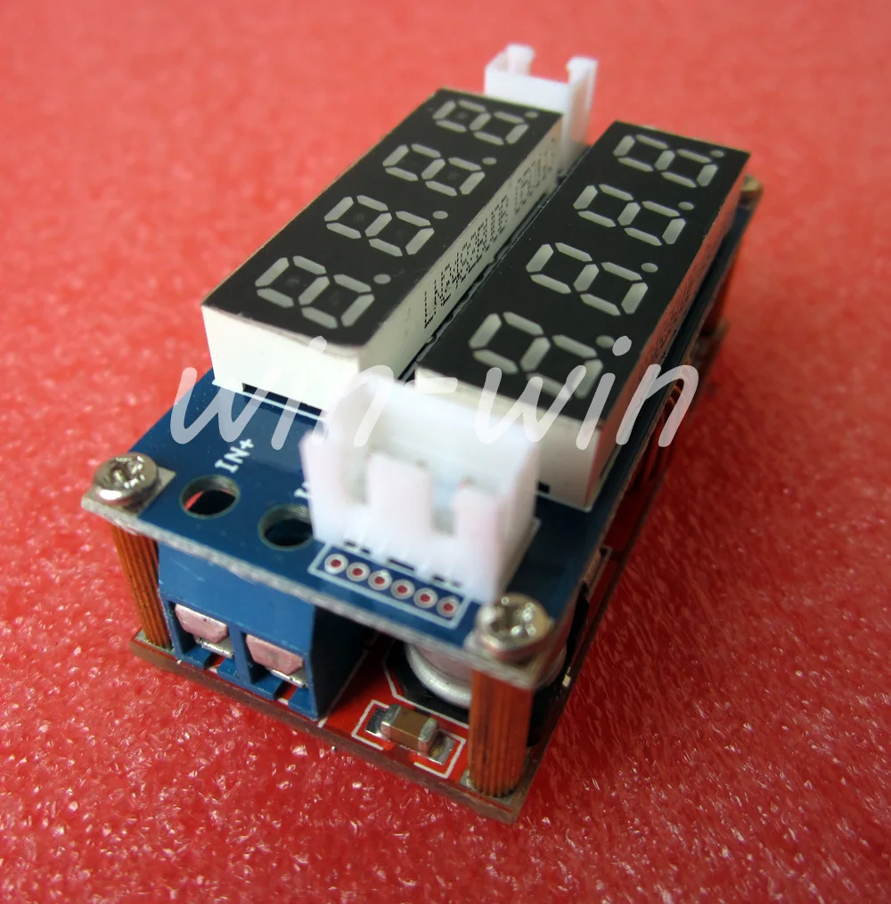 

1pcs 5A Adjustable CC/CV Display Step Down charge Module LED Panel Voltmeter