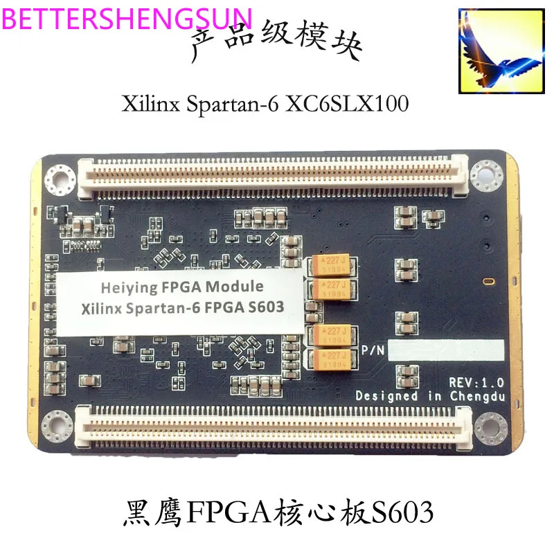 US $352.00 Xilinx Development Board Spartan6 FPGA Core Board S603 SLX100 DDR3 LVDS