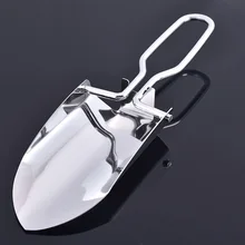 COG Mini Stainless Steel Garden Tools Collapsible Folding Shovel Camping Spade Gardening Tool Cloth Package COG Mini Stainless Steel Garden Tools Collapsible Folding Shovel Camping Spade Gardening Tool Cloth Package
