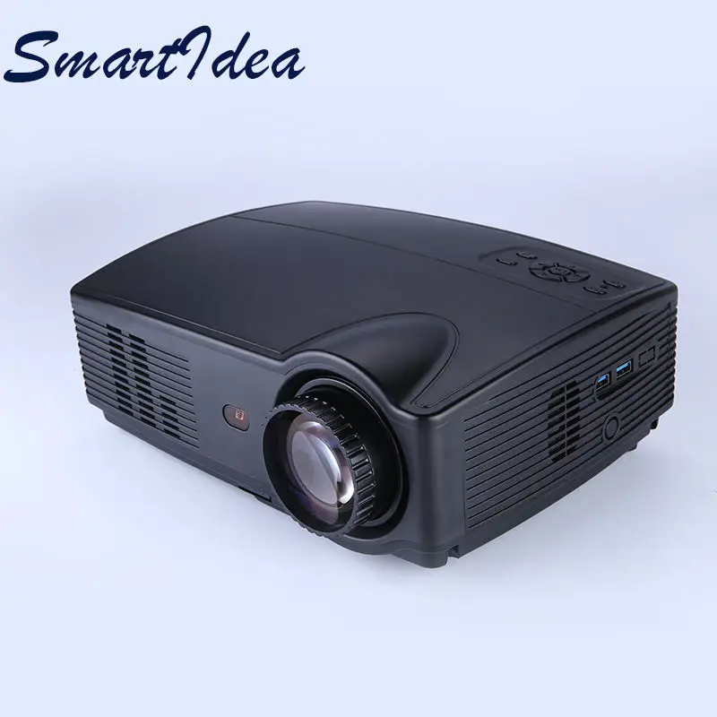 SmartIdea мультимедиа светодио дный проектор 4000 люмен 1280x800 пикселей HD ЖК дисплей 3D