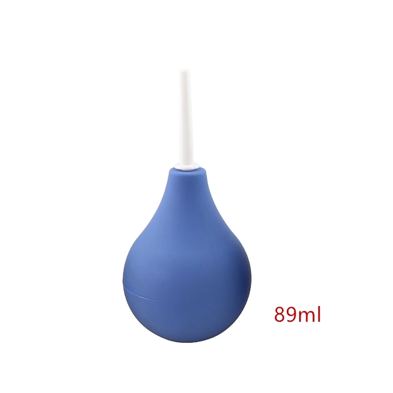 89/160/224ML Unisex Anal Shower Silicone Enemator Vaginal Enema Rectal Syringe Anal Rectum Vaginal Cleaner Bidet Accessories