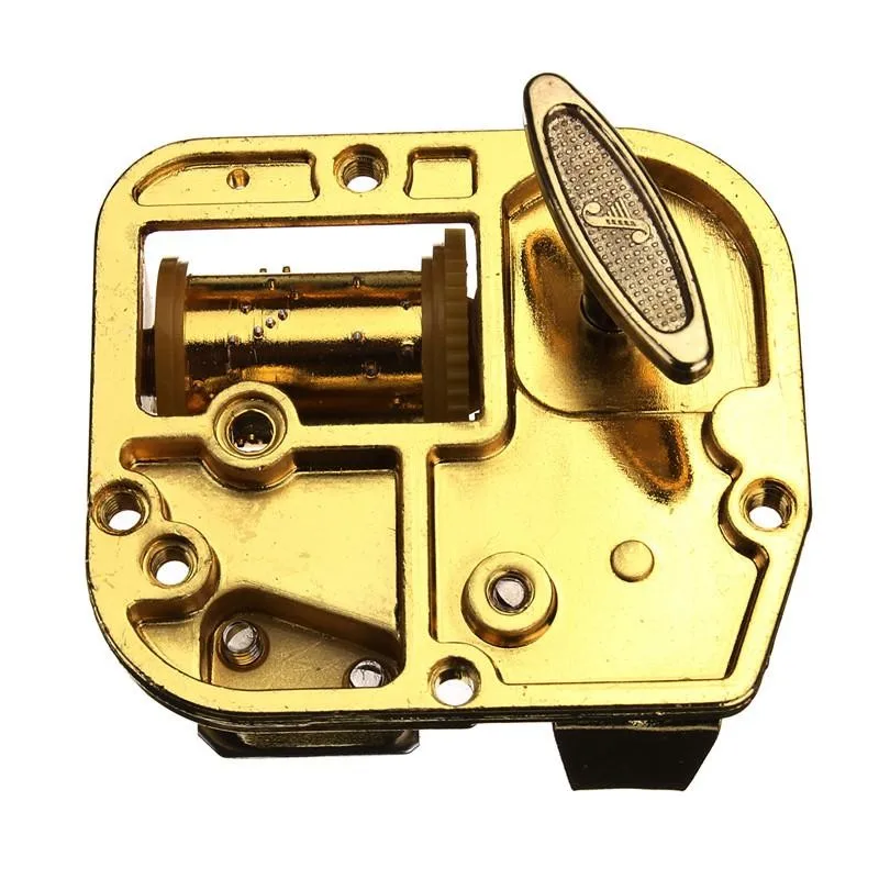 Laxury Tune is Over the Rainbow Gold Plating standard 18 Note музыкальное движение DIY Музыкальная Коробка