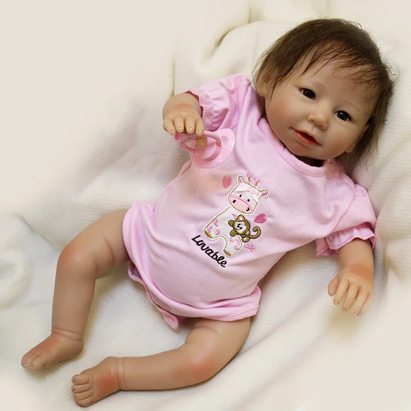 OtardBebe Reborn куклы игрушки Bonecas 20 дюймов Мягкий силиконовый винил Reborn baby Doll реалистичные Новорожденные куклы игрушки для детей