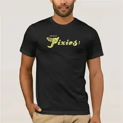 LEQEMAO Футболка домашняя Новинка 2019 года футболка одежда из хлопка новый для мужчин's Pixies рок группа Бодибилдинг печати Футболка