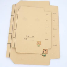 Новая Экологичная крафт-бумага А4 16 к 25 к Обложка для книг для студентов защита для учебников Обложка для офиса и школы