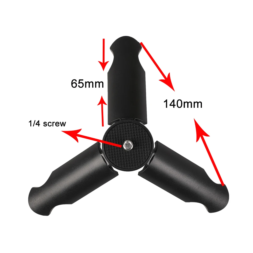 Kaliou Mini Tripod for Phone Smartphone Tripod Stand Handle Grip for Gopro 7 6 5 4 Zhiyun Smooth 4 DJI Osmo Mobile 2 Gimbal