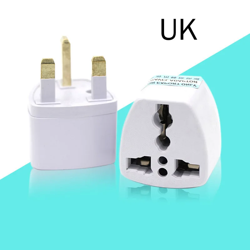 Travel Adapter Великобритании Plug Путешествия стены AC Мощность адаптер Электрические Мощность plug Универсальный 1 шт. маленьких Зарядное устройство выход Office Применение