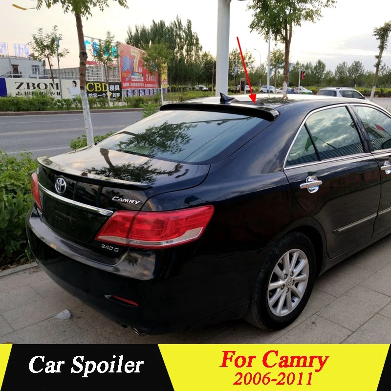 FIT FOR TOYOTA CAMRY 2007-2011 REAR BLACK ROOF SPOILER