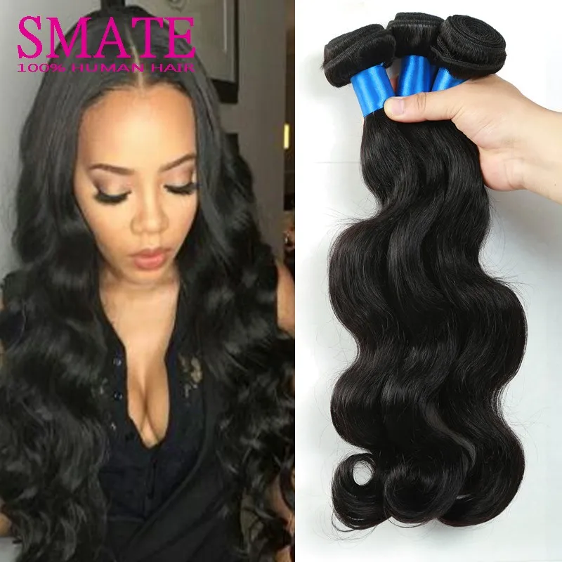 Malaysian Virgin Hair Body Wave 3 Bundles 100g Pcs 100 Remy Human