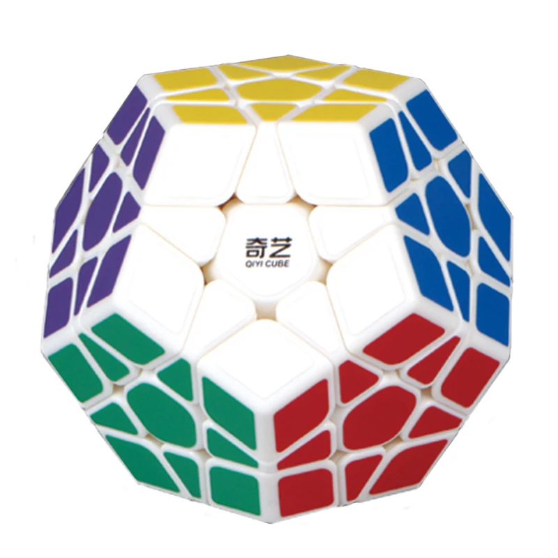 QIYI Megaminxeds, волшебные кубики, без наклеек, скорость, профессиональная 12 Сторон головоломка, Cubo Magico, развивающие игрушки для детей